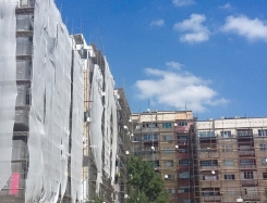 Скеле за саниране в Благоевград